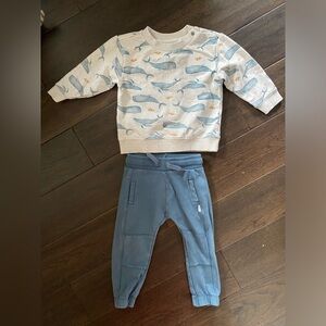 Noppies set 9/12 EUC